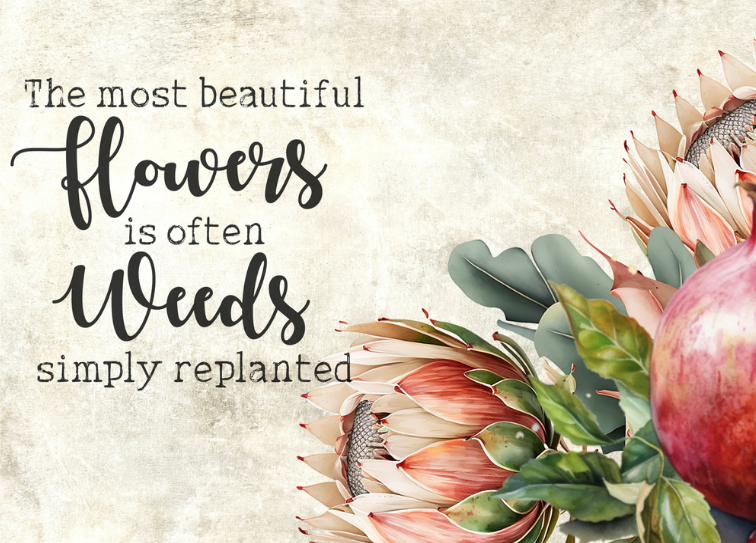 Glass Magnet Pomegranate