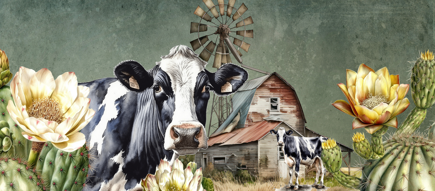 Two Tone Coffee Mug Cows