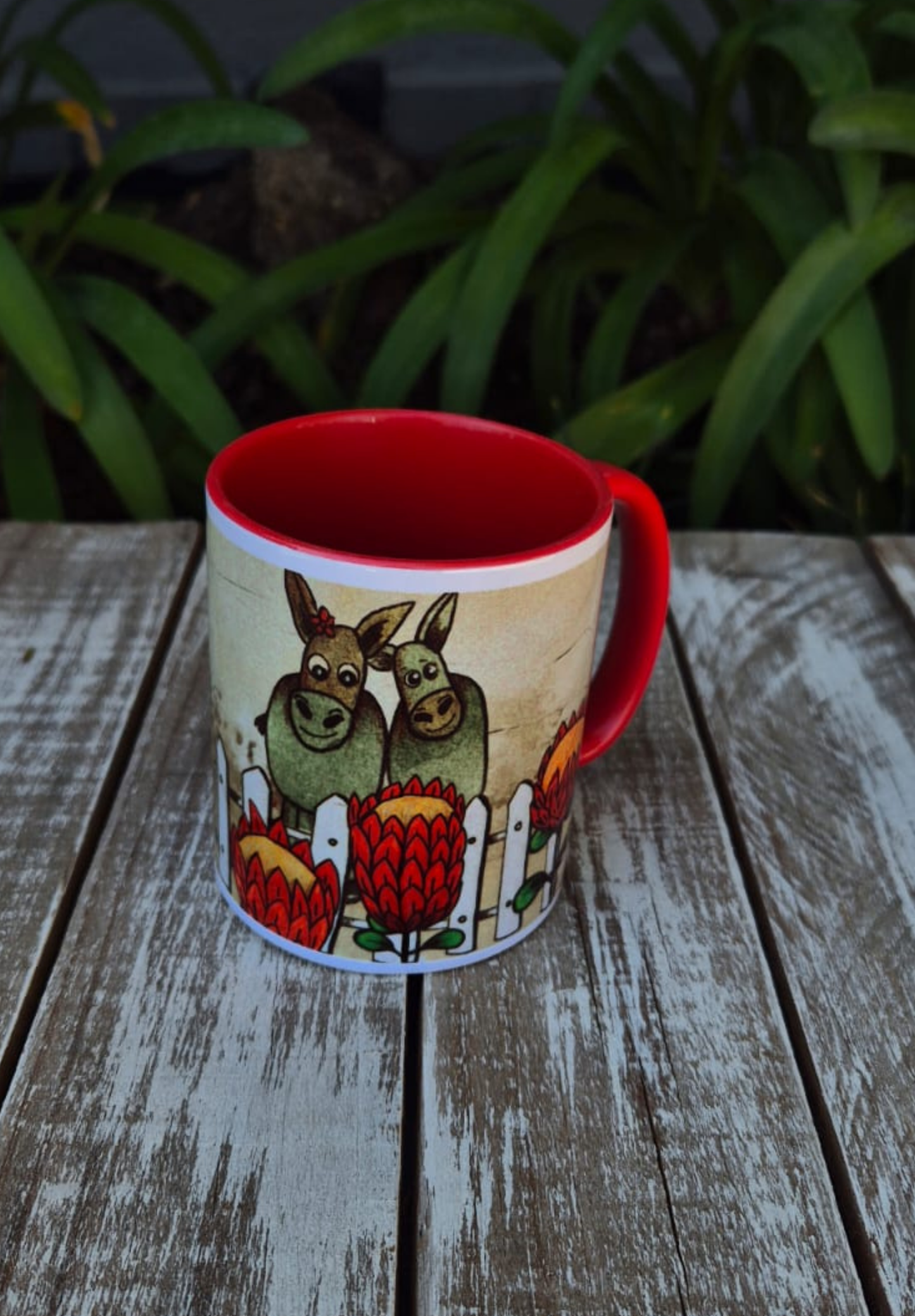 Two Tone Coffee Mug Artsy Op Die Plaas