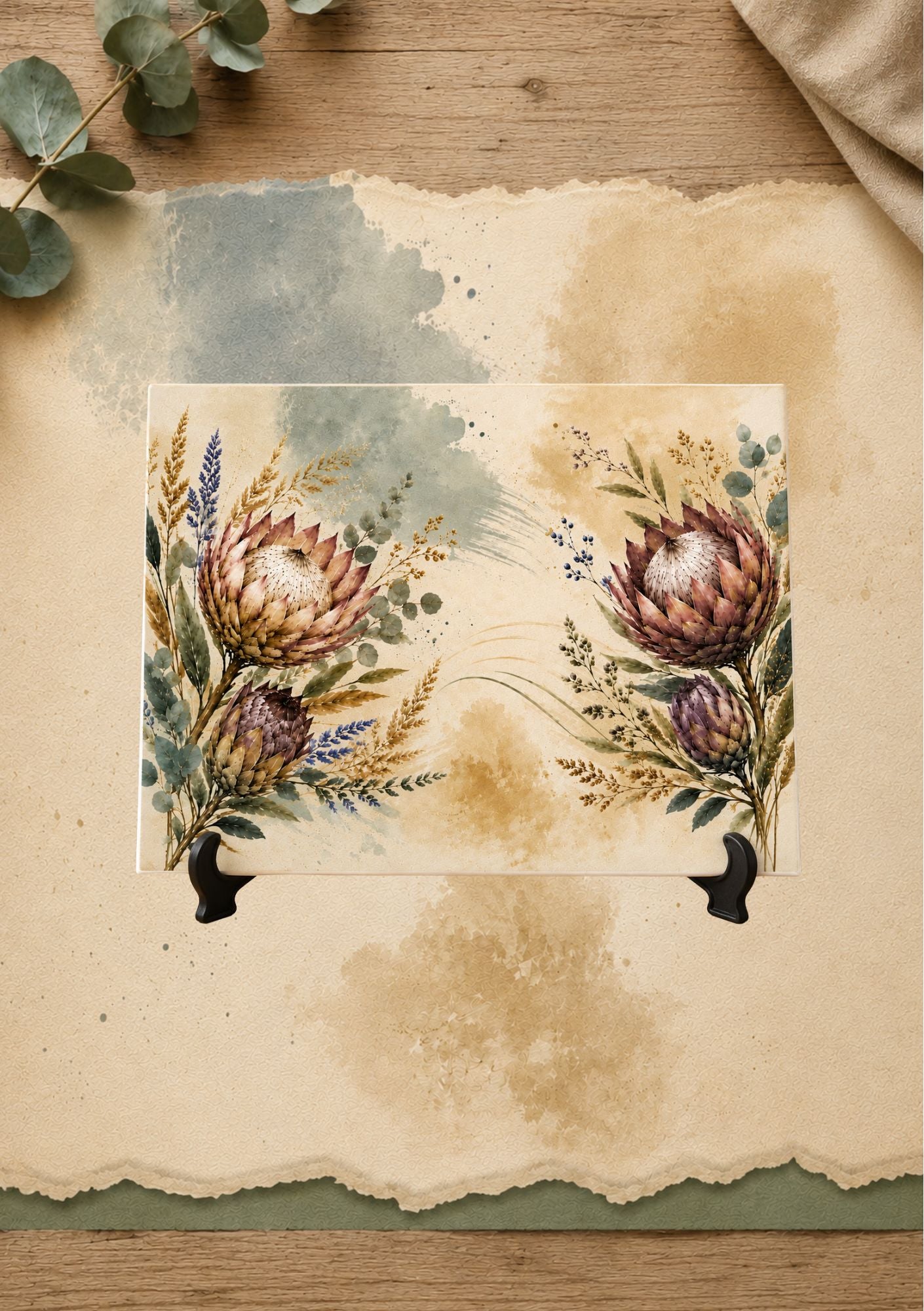 Ceramic Tile Protea