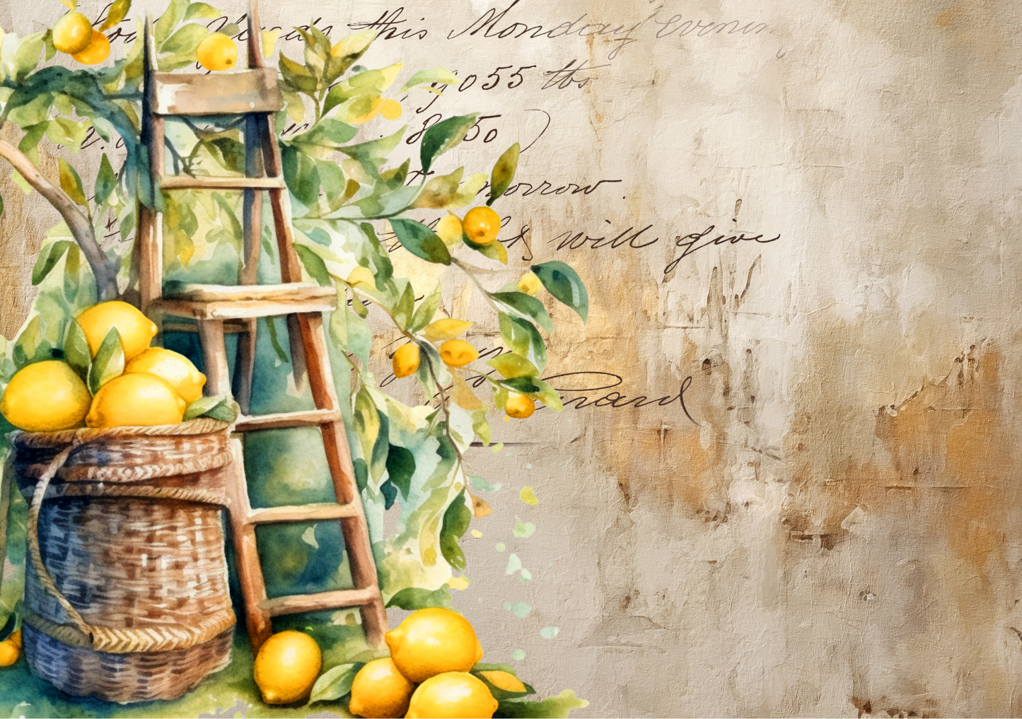 Glass Cutting Board Lemon