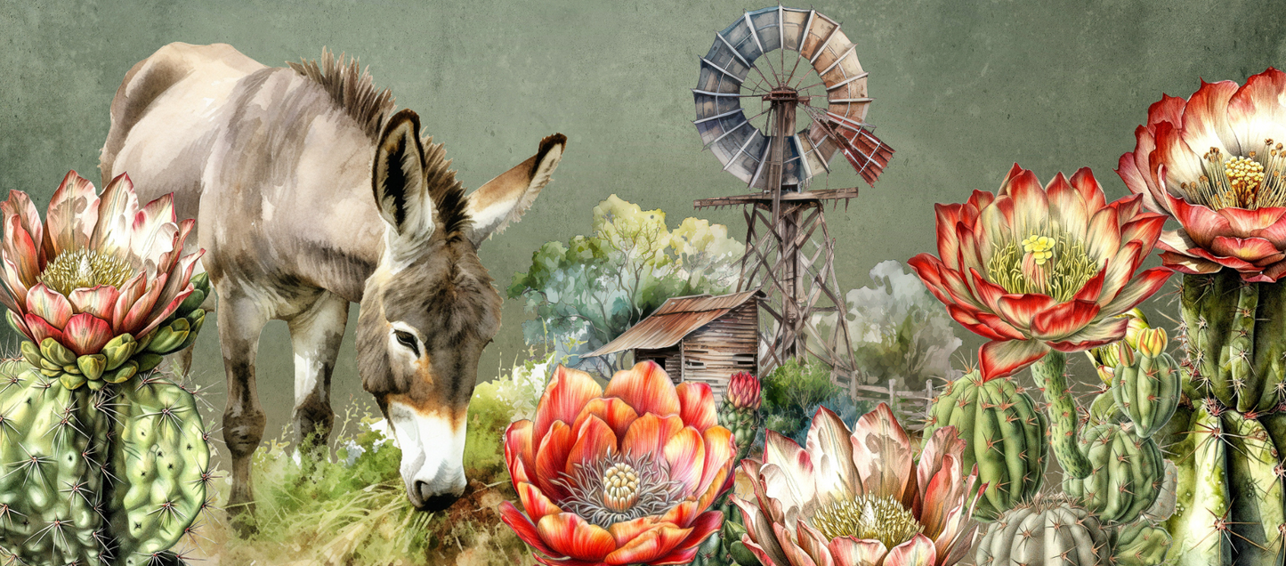 Two Tone Coffee Mug Donkey