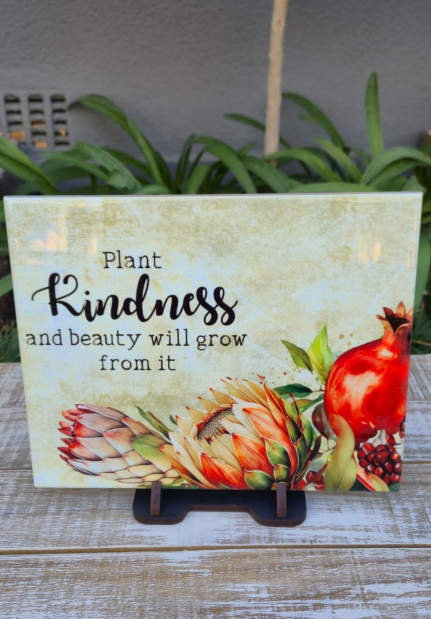 Ceramic Tile Pomegranate