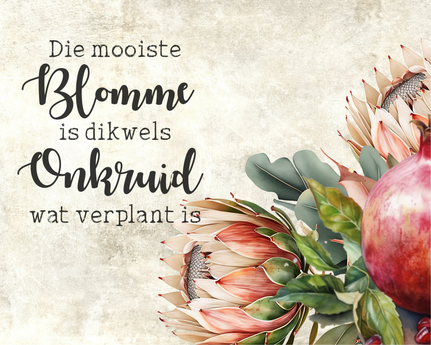 Ceramic Tile Pomegranate