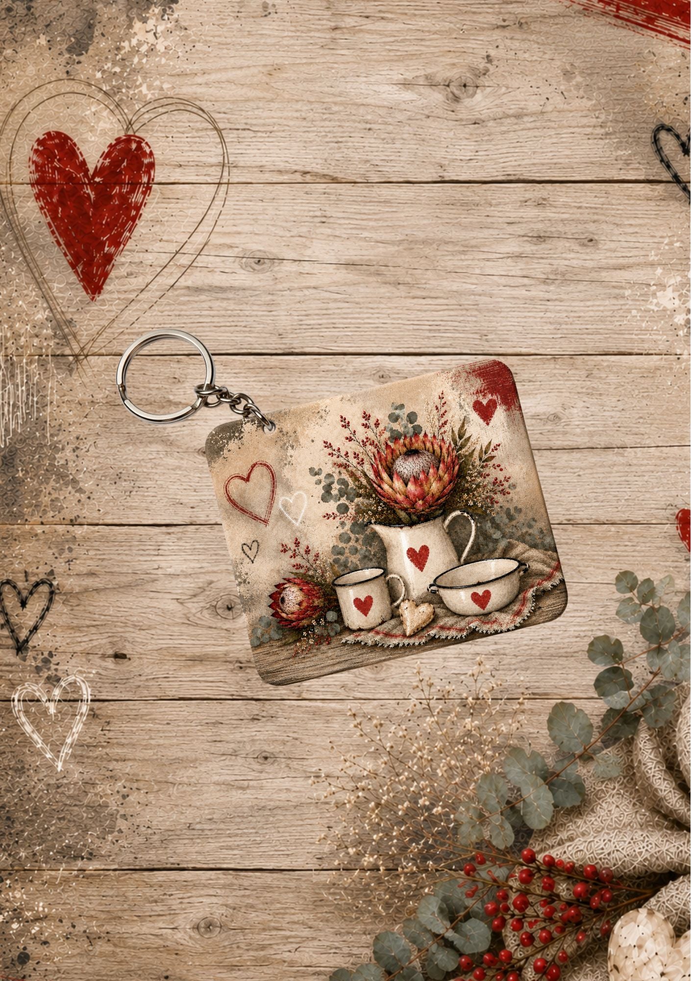MDF Keyring Enamel