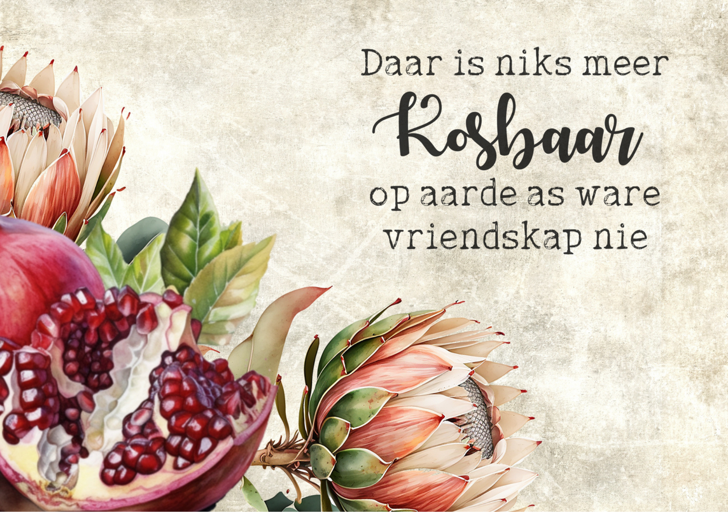 Glass Cutting Board Pomegranate