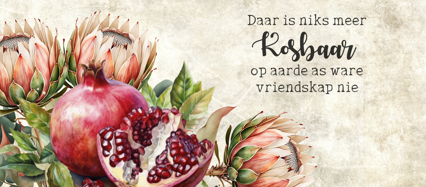 Two Tone Coffee Mug Pomegranate