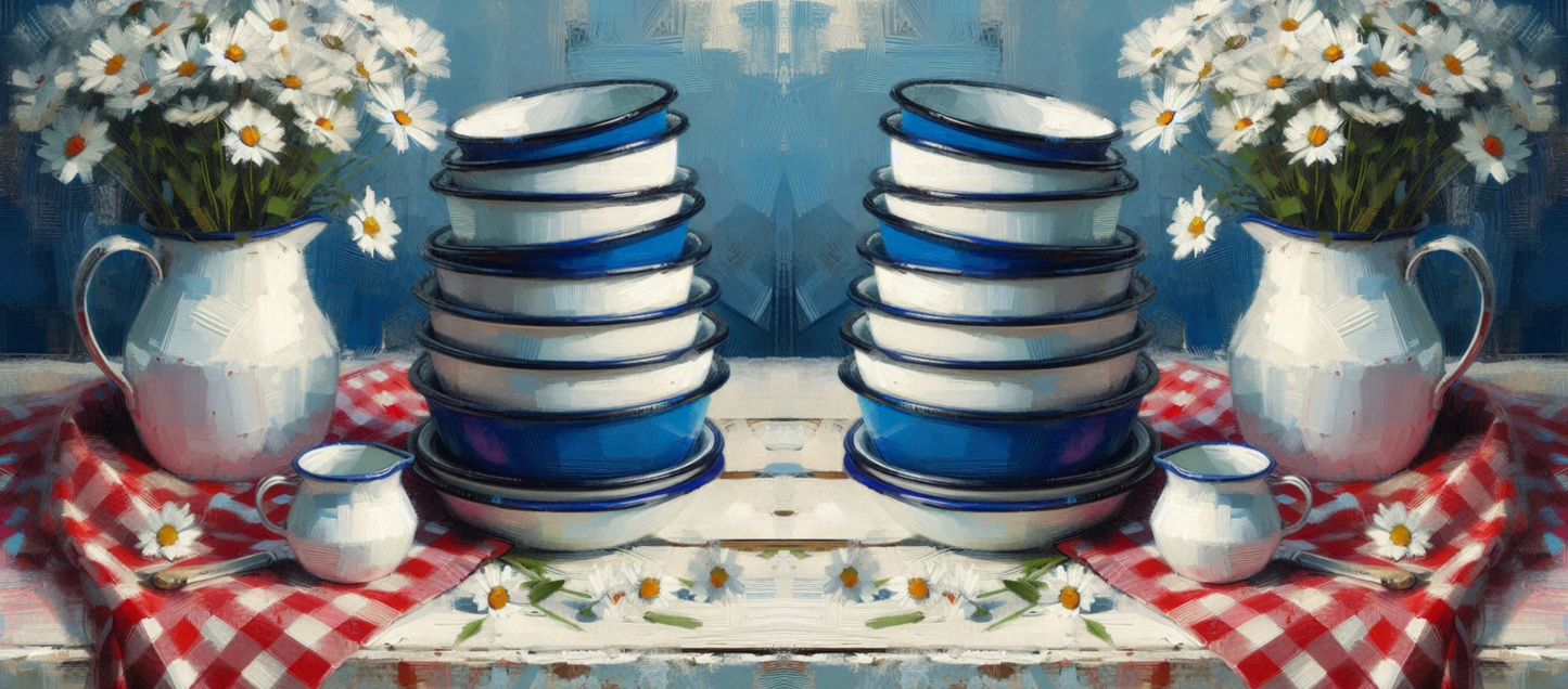 Two Tone Coffee Mug Succulent