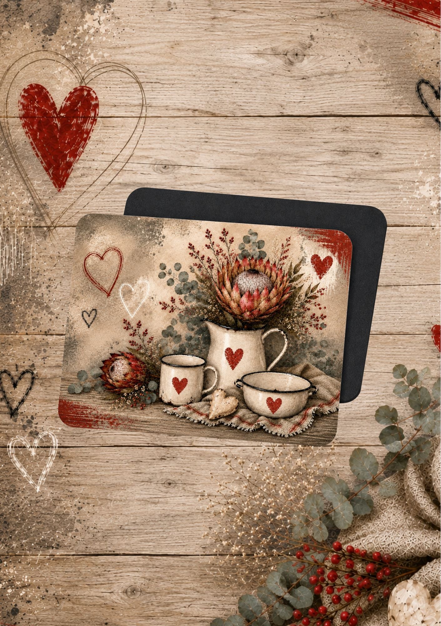 Neoprene Mousepad Enamel