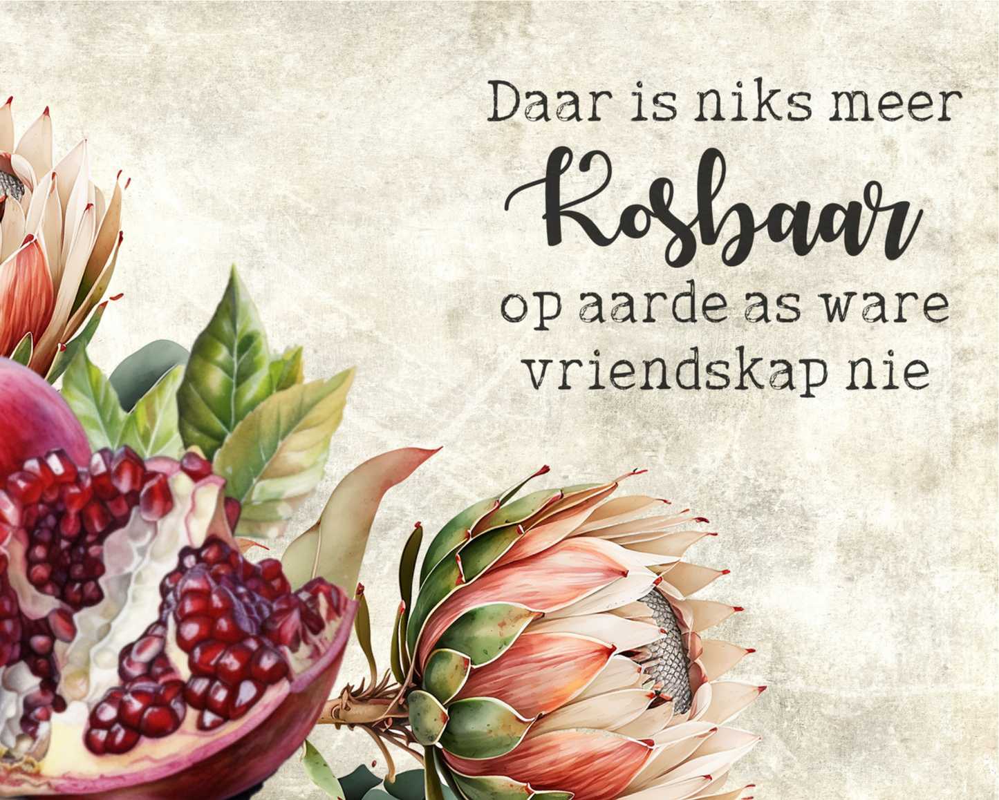 Ceramic Tile Pomegranate