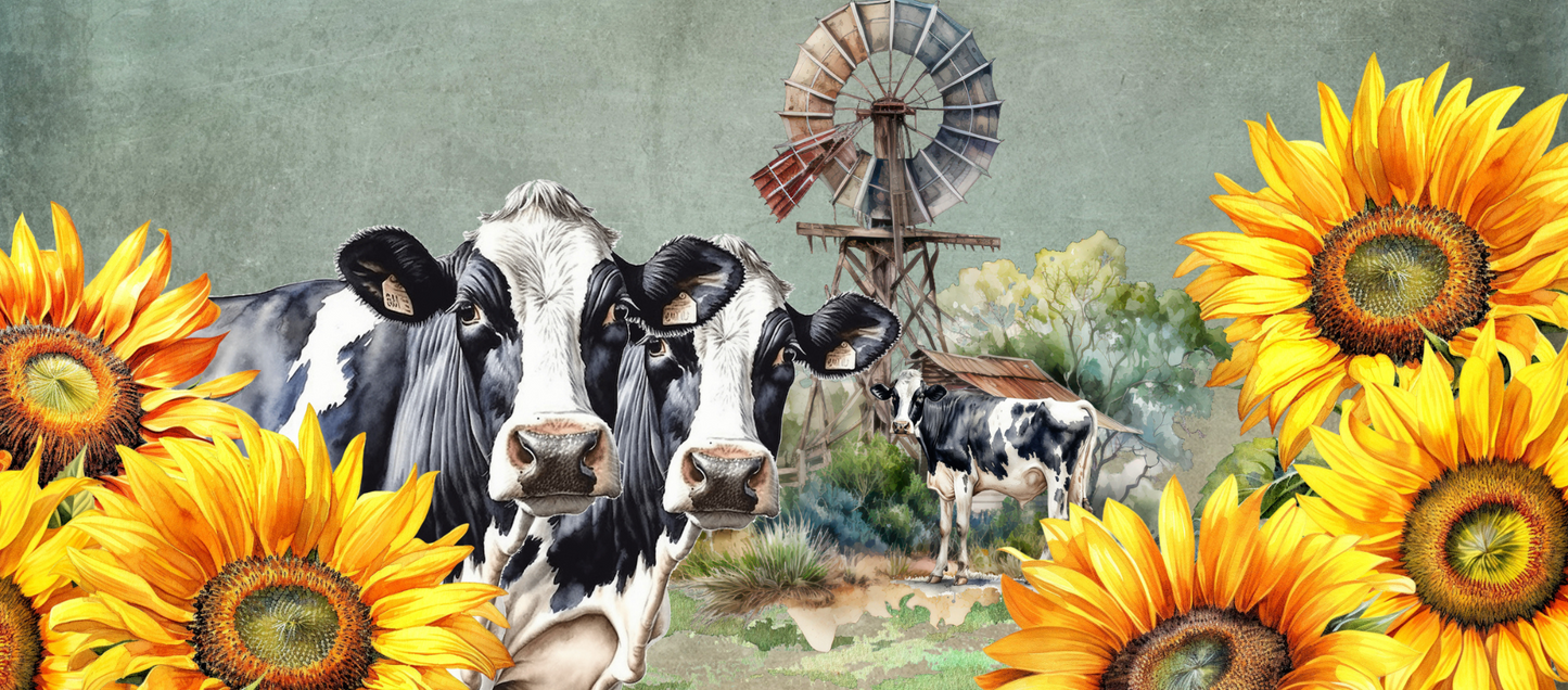 Two Tone Coffee Mug Cows