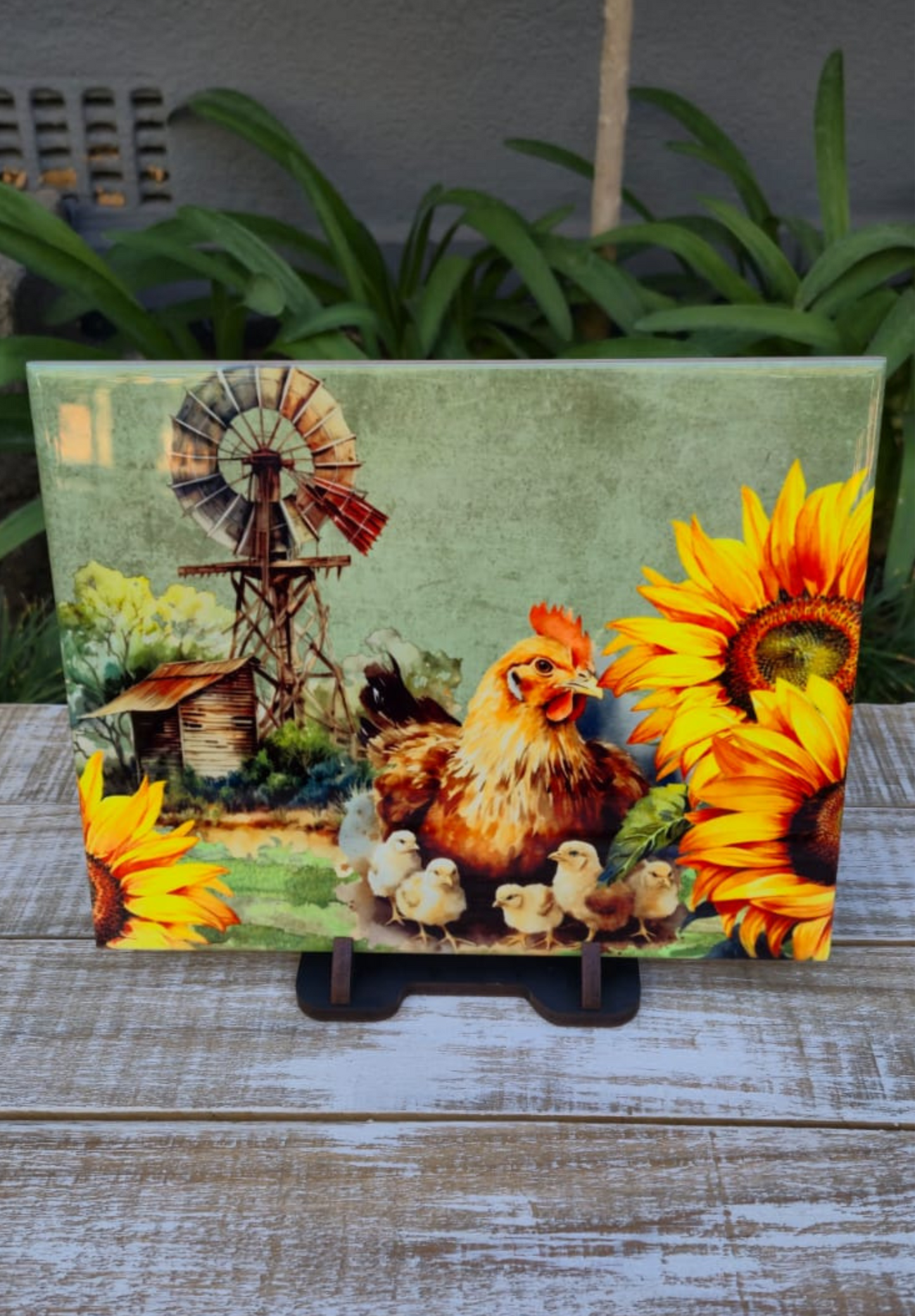 Ceramic Tile Chicken
