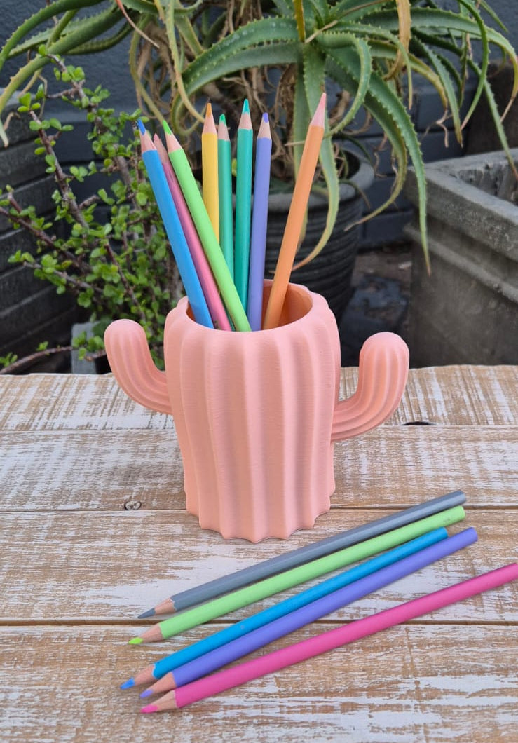 Cactus Pen Holder