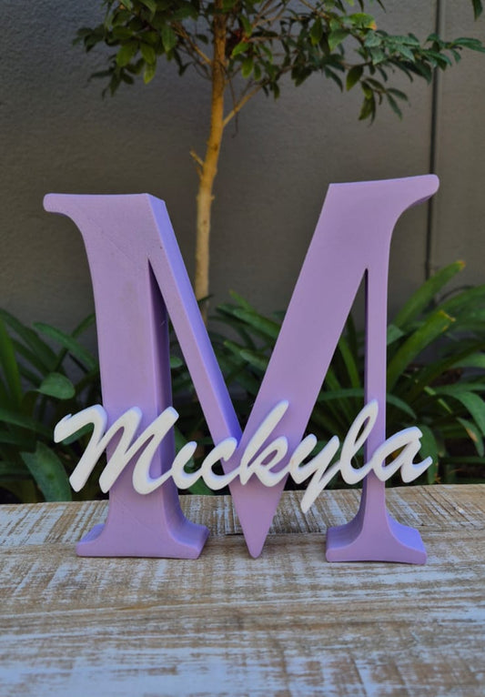 3D Name Signs