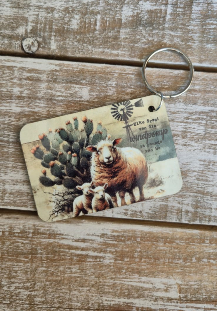 MDF Keyring Karoo