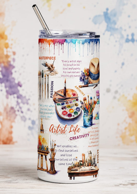 Tumbler Skinny 20oz - Professions