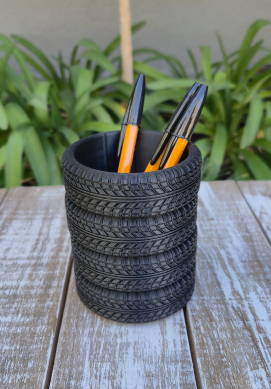 3D Tire Pen Holder